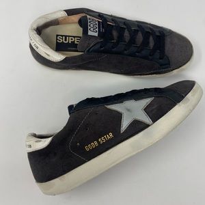 Golden Goose Superstar brown suede sneakers 37/US7